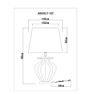 Настольная лампа Arte Lamp Sheldon A8531LT-1CC Image 3