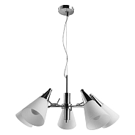 Подвесная люстра Arte Lamp Brooklyn A9517LM-5CC - купить онлайн в интернет-магазине Люстра-Тут (Санкт-Петербург) недорого