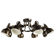 Потолочная люстра Arte Lamp Martin A5216PL-8BR - купить онлайн в интернет-магазине Люстра-Тут (Санкт-Петербург) недорого