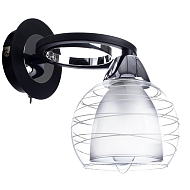 Бра Arte Lamp Ginevra A1604AP-1BK - купить онлайн в интернет-магазине Люстра-Тут (Санкт-Петербург) недорого