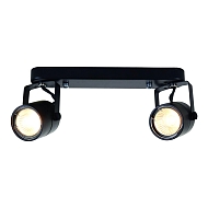 Спот Arte Lamp Lente A1310PL-2BK - купить онлайн в интернет-магазине Люстра-Тут (Санкт-Петербург) недорого