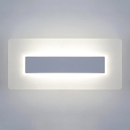 Настенный светодиодный светильник Eurosvet Square 40132/1 Led белый Image 0