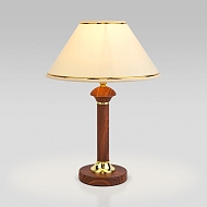 Настольная лампа Eurosvet Lorenzo 60019/1 орех - купить онлайн в интернет-магазине Люстра-Тут (Санкт-Петербург) недорого