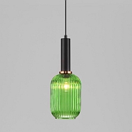Подвесной светильник Eurosvet 50181/1 зеленый - купить онлайн в интернет-магазине Люстра-Тут (Санкт-Петербург) недорого