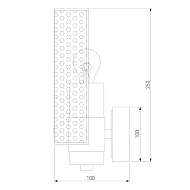 Бра Eurosvet Grino 70139/1 никель Image 1