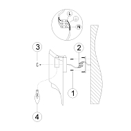 Потолочный светильник Favourite Multivello 1157-2W Image 1