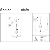 Подвесная люстра Freya Elin FR5016PL-05CH Image 1