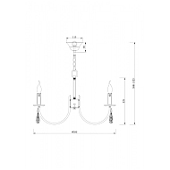 Подвесная люстра Freya Forte FR1006PL-06N Image 1