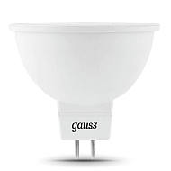 Лампа светодиодная Gauss GU5.3 5W 3000K матовая 101505105 - купить онлайн в интернет-магазине Люстра-Тут (Санкт-Петербург) недорого