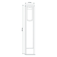 Уличный светильник Gauss Aura GD020 Image 1