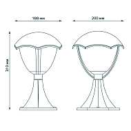 Уличный светильник Gauss Aura GD029 Image 1