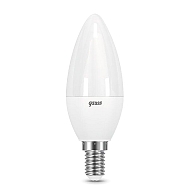 Лампа светодиодная Gauss E14 10W 6500K матовая 33130 - купить онлайн в интернет-магазине Люстра-Тут (Санкт-Петербург) недорого