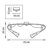 Потолочная люстра Lightstar Aereo 711061 Image 2