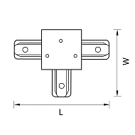 Коннектор T-образный Lightstar Barra 501137 Image 2