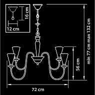 Подвесная люстра Lightstar Torcia 780100 Image 2