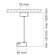 Питание подвесное Lightstar Barra 502197 Image 1