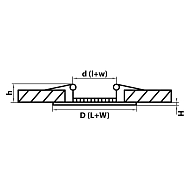 Встраиваемый светодиодный светильник Lightstar Zocco 224182 Image 1