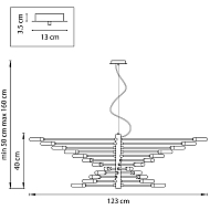 Подвесная люстра Lightstar Ragno 733247 Image 3