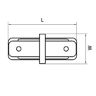 Коннектор прямой Lightstar Barra 502109 Image 1