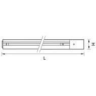 Шинопровод встраиваемый однофазный Lightstar Barra 501038 Image 1