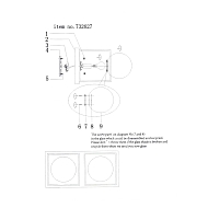 Бра Lightstar Gabbia 732627 Image 2