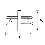 Коннектор прямой Lightstar Barra 501107 Image 2