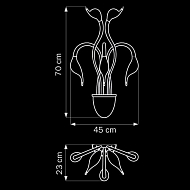 Бра Lightstar Cigno Collo Ch 751654 Image 1