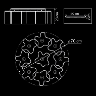 Потолочная люстра Lightstar Nubi 802090 Image 2