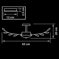 Потолочная люстра Lightstar Isabelle 791182 Image 3