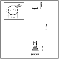 Подвесной светильник Lumion Ollie 3788/1 Image 3