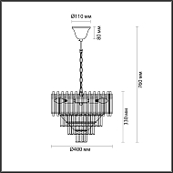 Подвесная люстра Lumion Nevaeh 5229/6 Image 1