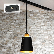 Трековый светильник однофазный Lussole LOFT Track Lights LSP-9861-TAB - купить онлайн в интернет-магазине Люстра-Тут (Санкт-Петербург) недорого