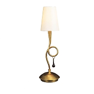 Настольная лампа Mantra Paola Painted Gold 3545 - купить онлайн в интернет-магазине Люстра-Тут (Санкт-Петербург) недорого