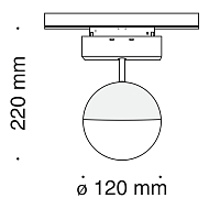 Трековый светодиодный светильник Maytoni Track lamps TR017-2-10W3K-B Image 3