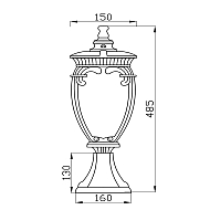 Уличный светильник Maytoni Fleur O414FL-01BZ Image 1