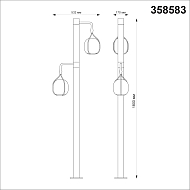 Садово-парковый светодиодный светильник Novotech Roca 358583 Image 3