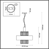 Подвесная люстра Odeon Light Lepart 4840/4 Image 3