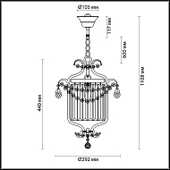 Подвесной светильник Odeon Light Sharm 4686/1 Image 3