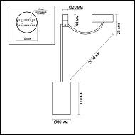 Подвесной светильник Odeon Light Lucas 3897/1 Image 2