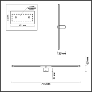 Настенный светодиодный светильник Odeon Light Mill 3858/12WB Image 3