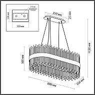 Подвесная люстра Odeon Light Focco 4722/24 Image 3