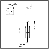 Подвесная люстра Odeon Light Merkale 4938/7 Image 3