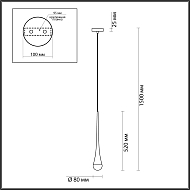 Подвесной светильник Odeon Light Gota 4278/1 Image 3