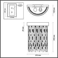 Настенный светильник Odeon Light Refano 4848/2W Image 3