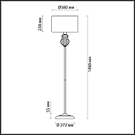 Торшер Odeon Light Lilit 4687/1F Image 2