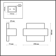 Настенный светильник Odeon Light Gufi 2733/1W Image 2