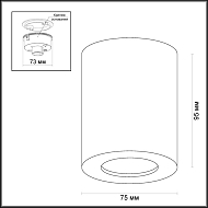 Потолочный светильник Odeon Light Aquana 3571/1C Image 2