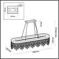 Подвесной светильник Odeon Light Dakisa 4985/12 Image 3