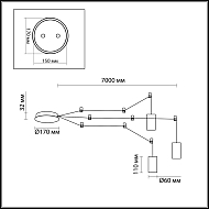 Подвесной светильник Odeon Light Lucas 3898/3 Image 3