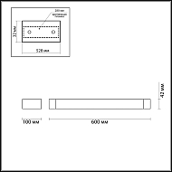 Настенный светодиодный светильник Odeon Light Arno 3888/18WB Image 3